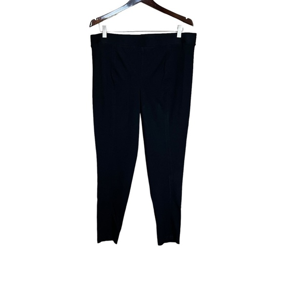 Vince Camuto Stitch Front Seam Ponte Legging Pant. Black Size Large #1318 - Picture 9 of 10